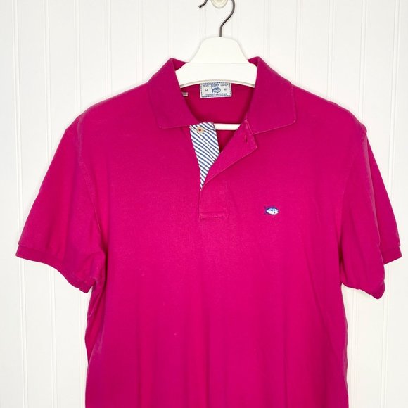 SOUTHERN TIDE Skipjack Polo Short Sleeve Shirt M - Picture 2 of 8